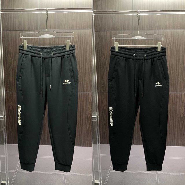 발렌시아가 삼각로고 남성 팬츠 조거팬츠 밴딩바지 트레이닝 하의 2칼라