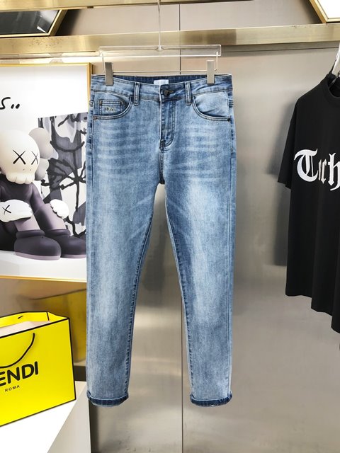 디올 남성 데님 바지 팬츠