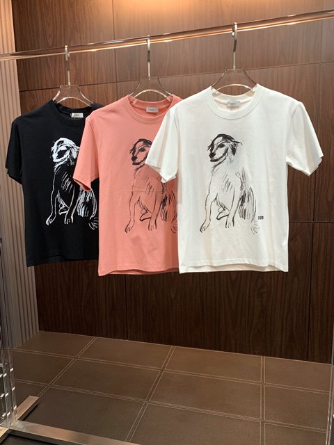 디올 앤 던컨 그랜트 오버사이즈 반팔 티셔츠 383J677A0817 3칼라