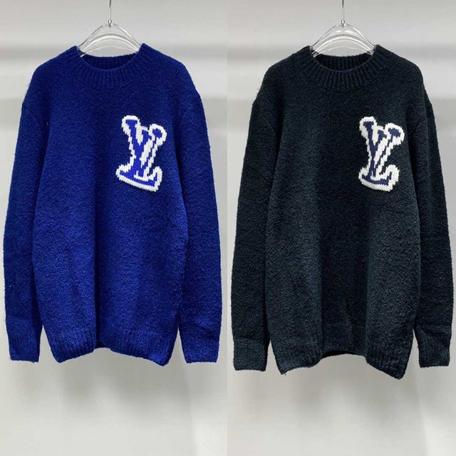 루이비통 LV 인따르시아 크루넥 니트 2칼라 1A96KI