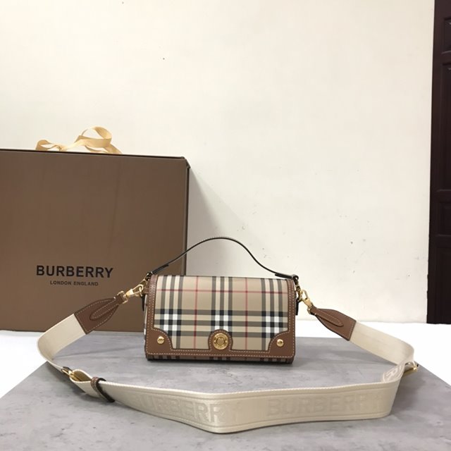 버버리 도셋 DORSET 체크 레더 숄더백 8063123