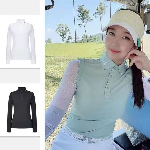 제이린드버그 여성 폴로 긴팔 셔츠 3칼라