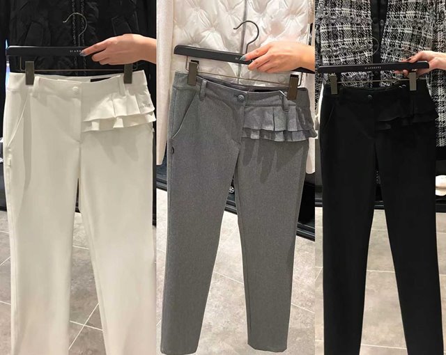 세인트앤드류스 여성 바지 팬츠 3칼라