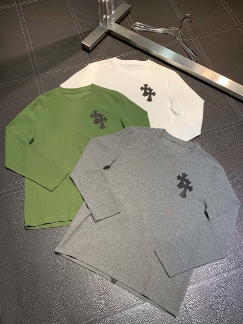 크롬하츠 남성 긴팔티 3칼라