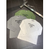 프라다 밀라노로고 남성 긴팔티 3칼라