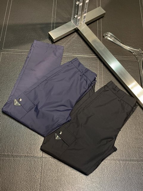 프라다 캐주얼 남성 카고 팬츠 바지 2칼라