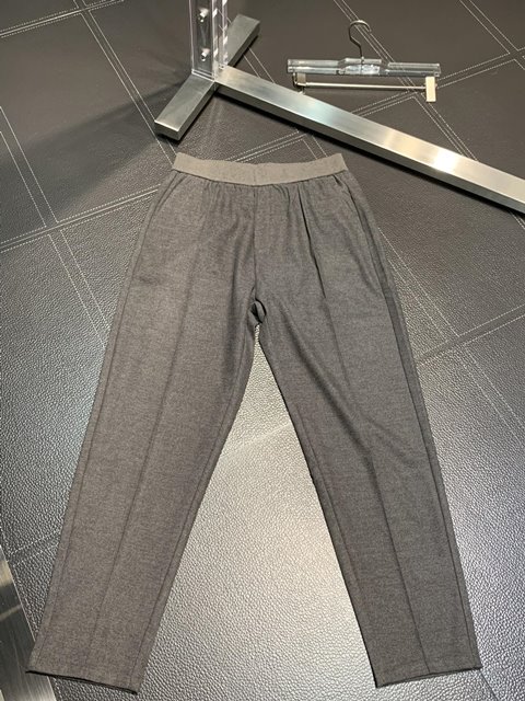 디올 캐주얼 남성 팬츠 밴딩 바지
