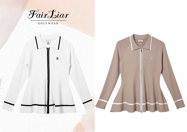 페어라이어 FAIR LIAR 여성 지퍼 셔츠 재킷 2칼라