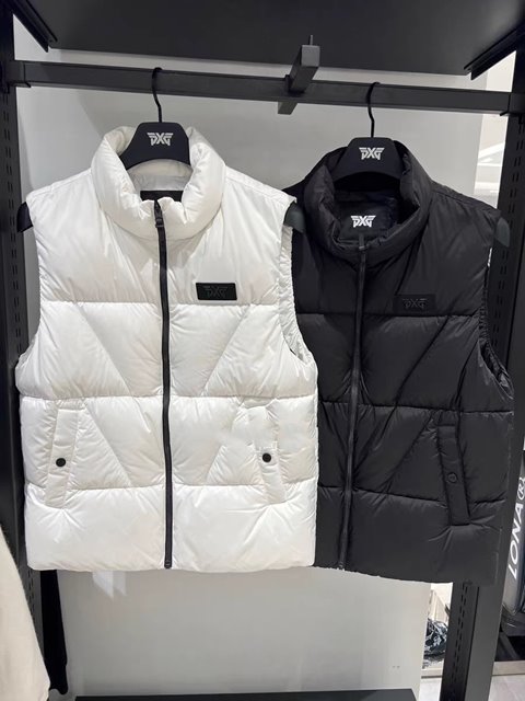 PXG 남성 패딩 베스트 지퍼 조끼 2칼라