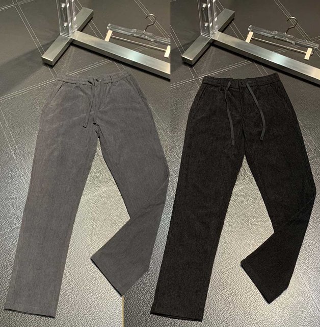 디올 코듀로이 남성 팬츠 밴딩바지 2칼라