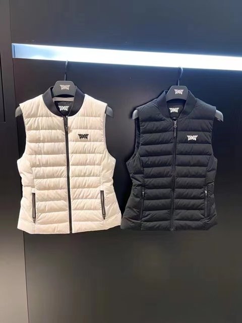 PXG 여성 패딩 베스트 조끼 2칼라