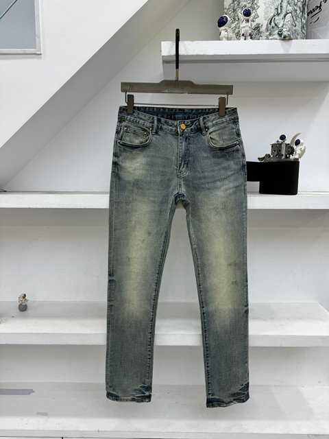 루이비통 남성 데님 바지 팬츠