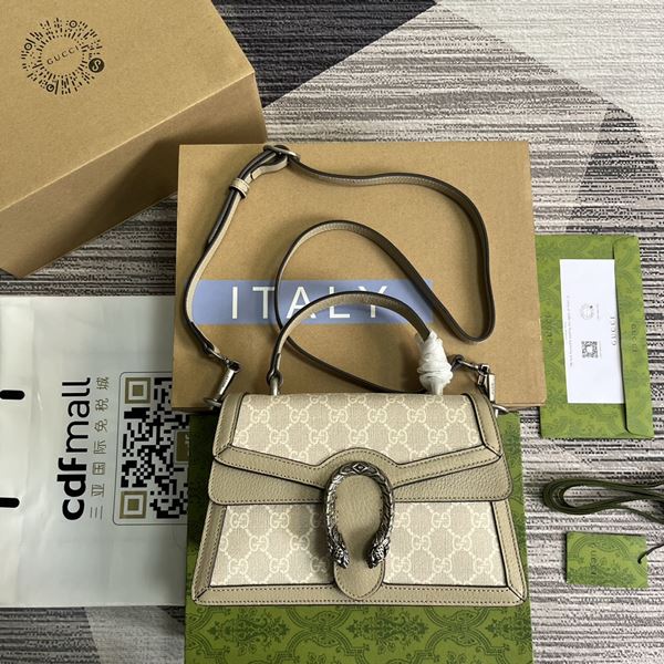 구찌 디오니서스 스몰 탑 핸들백 ‎739496