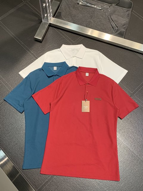 벨루티 폴로 셔츠 카라 반팔티 3칼라