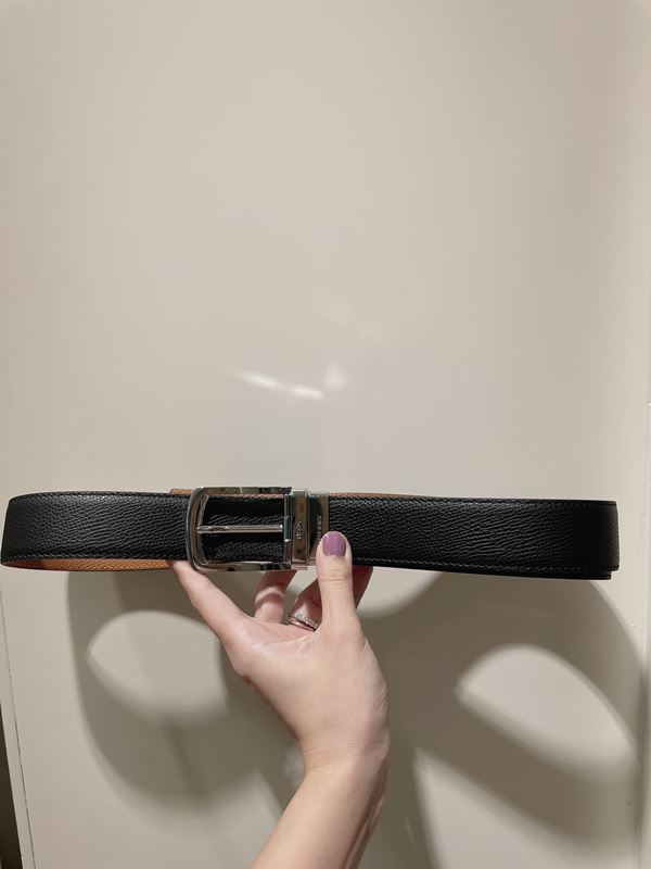 프라다 남성 가죽 벨트 3.5CM