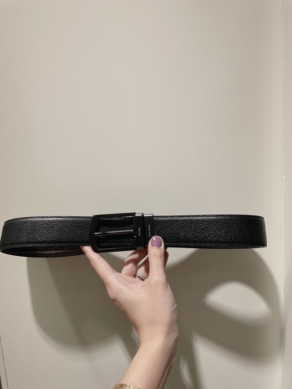 프라다 남성 가죽 벨트 3.5CM