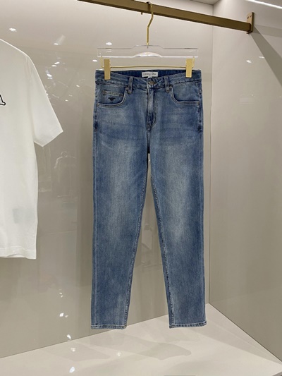 디올 남성 데님 바지 팬츠