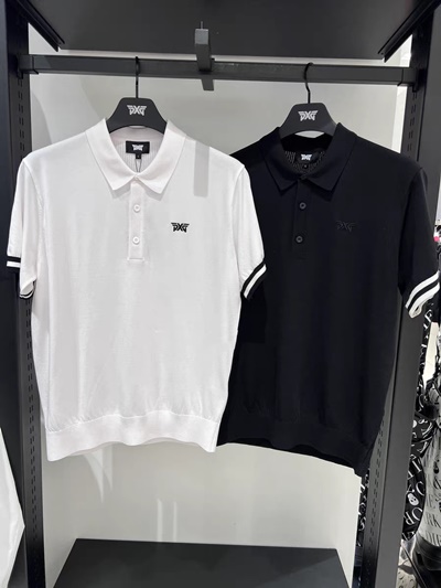 PXG 폴로 남성 반팔 니트 2칼라