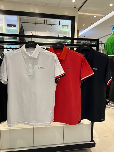 타이틀리스트 Titleist 남성 폴로 반팔 셔츠 3칼라