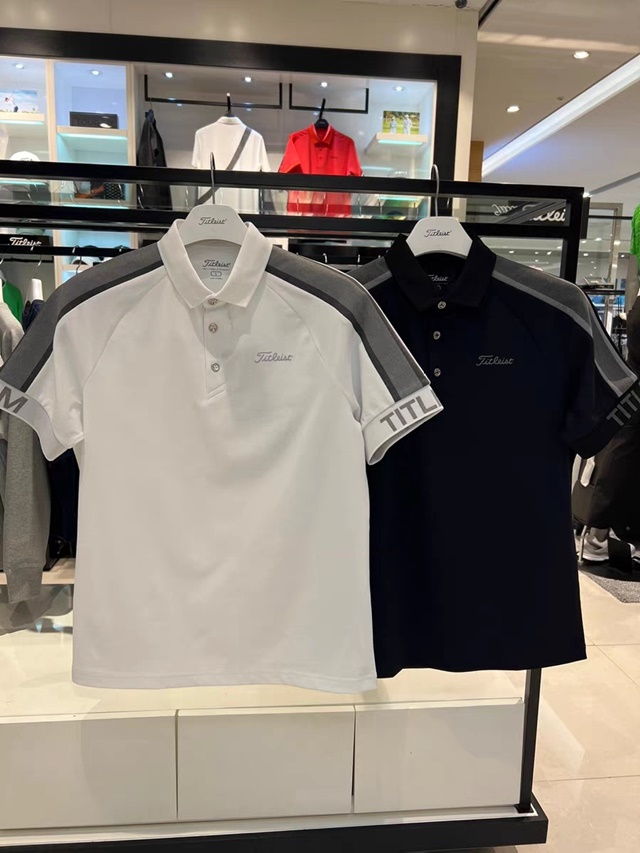 타이틀리스트 Titleist 남성 반팔 폴로 셔츠 2칼라