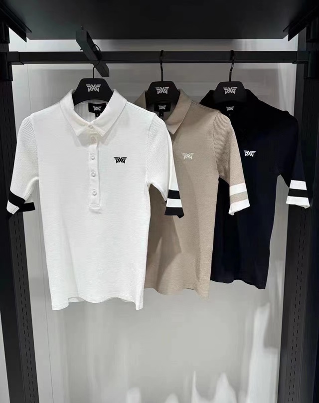 PXG 여성  폴로 반팔 니트 3칼라