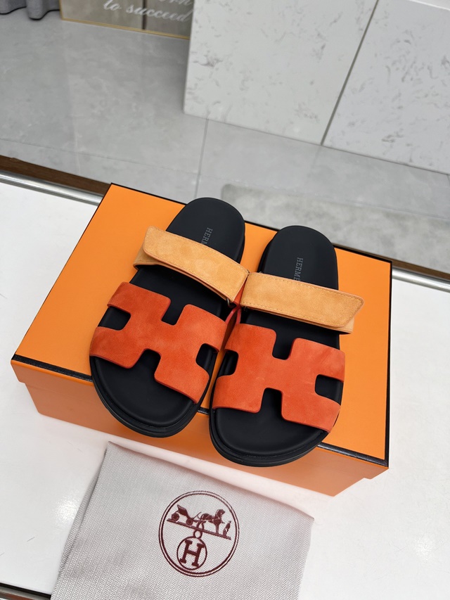 에르메스 시프레 CHYPRE 남여공용 샌들 슬리퍼