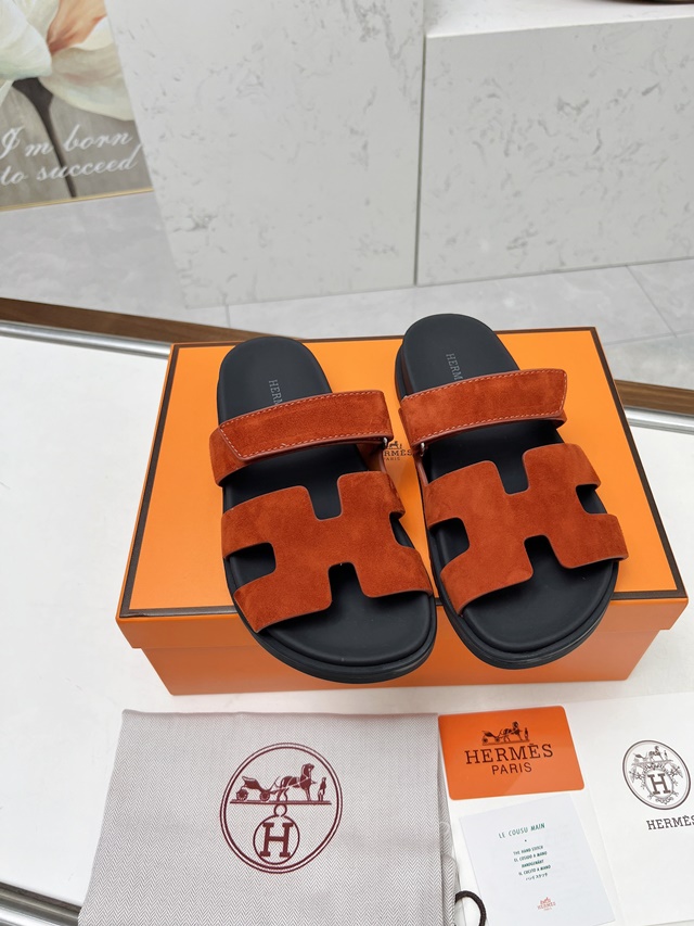 에르메스 시프레 CHYPRE 남여공용 샌들 슬리퍼