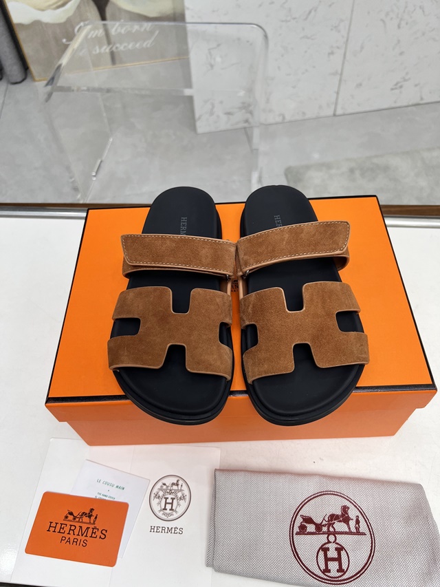 에르메스 시프레 CHYPRE 남여공용 샌들 슬리퍼
