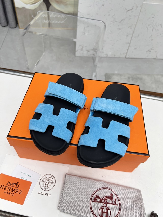 에르메스 시프레 CHYPRE 남여공용 샌들 슬리퍼