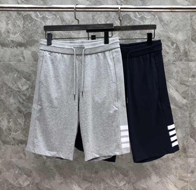 톰브라운 사선 쇼츠 밴딩 반바지 2칼라