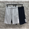 톰브라운 사선 쇼츠 밴딩 반바지 2칼라