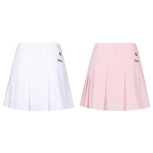 타이틀리스트 여성 플리츠 스커트 2칼라