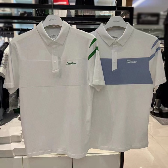 타이틀리스트 Titleist 남성 반팔 폴로 니트 2칼라