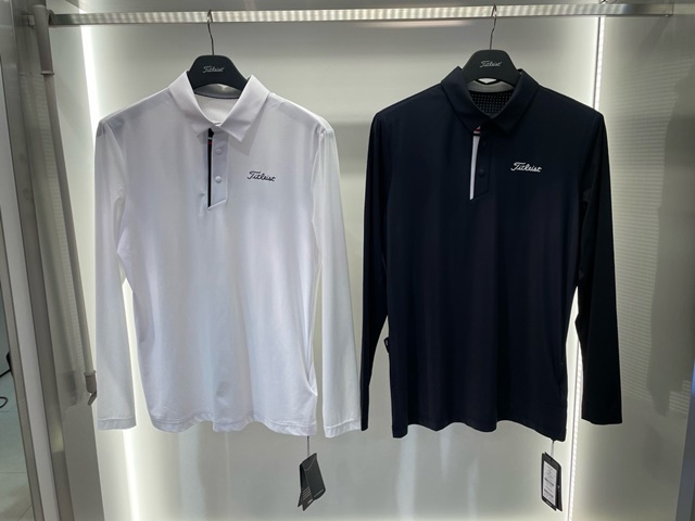 타이틀리스트 Titleist 남성 폴로 긴팔 셔츠 2칼라