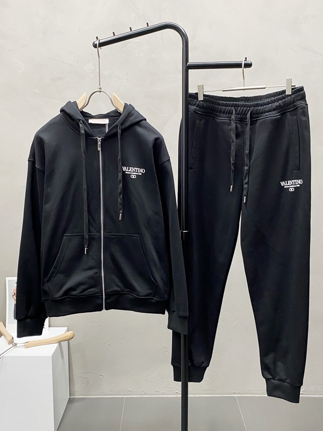 발렌티노 트레이닝복 후드집업 + 조거팬츠 세트