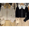 랑방블랑 LANVIN BLANC 여성 니트 집업 가디건 2칼라