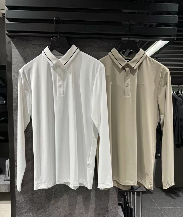 PXG 남성 폴로 긴팔 이너 2칼라