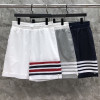 톰브라운 사선 비치 쇼츠 밴딩 반바지 3칼라
