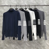 톰브라운 사선 터틀넥 폴라넥 하이넥 남여공용 니트 6칼라