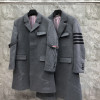톰브라운 정장 모직 롱 코트 2칼라