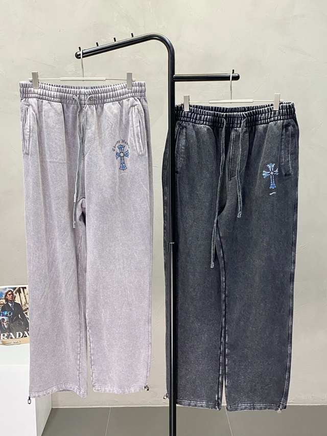 크롬하츠 팬츠 밴딩바지 트레이닝 하의 2칼라