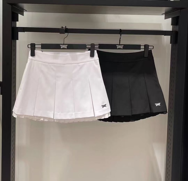 PXG 여성 플리츠 스커트 2칼라