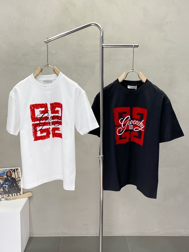 지방시 남성 반팔 티셔츠 2칼라