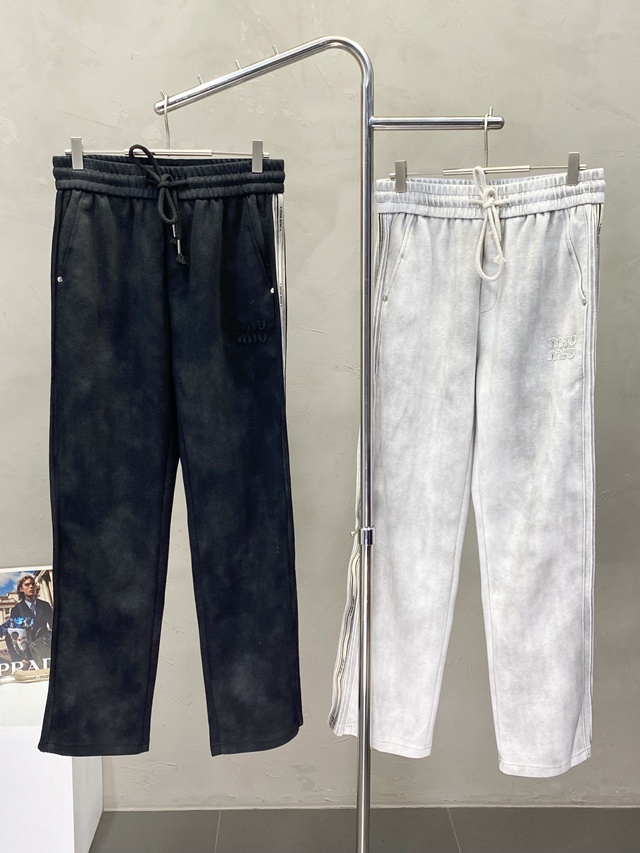 미우미우 팬츠 밴딩바지 트레이닝 하의 2칼라
