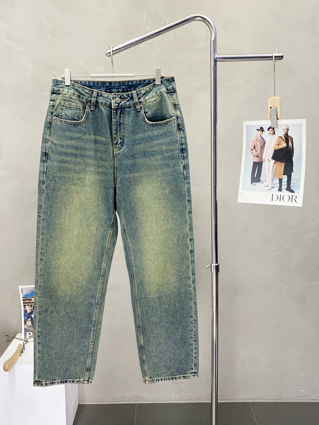 펜디 남성 데님 바지 팬츠
