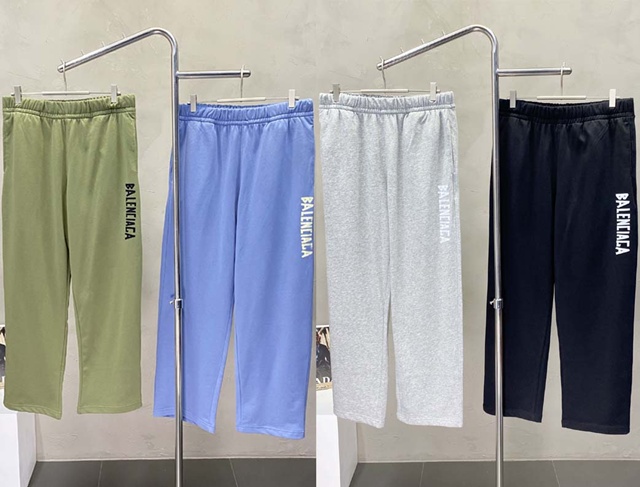 발렌시아가 남성 팬츠 밴딩바지 4칼라