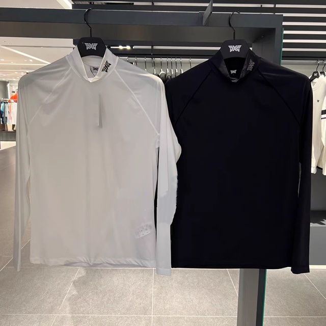 PXG 하이넥 남성 이너 긴팔티 2칼라