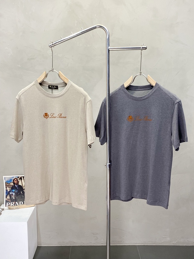 로로피아나 남성 반팔 티셔츠 2칼라