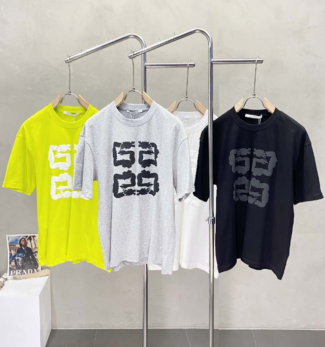 지방시 남성 반팔 티셔츠 4칼라