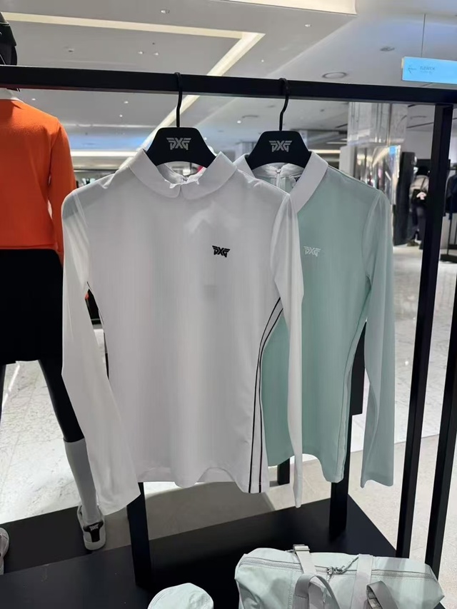 PXG 여성 이너 긴팔티 2칼라